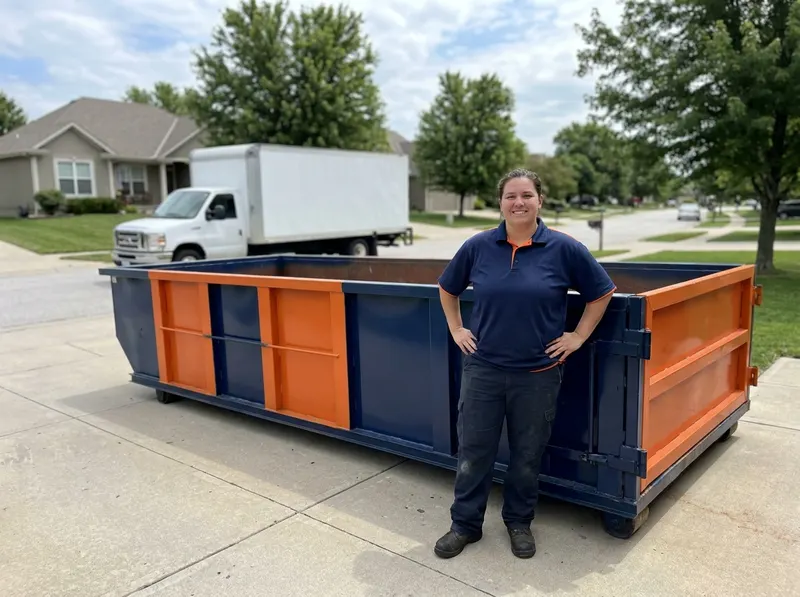 20-Yard Dumpster Rental in Olathe, KS