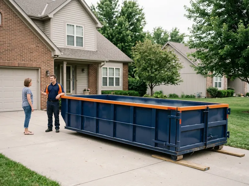 Residential Dumpster Rental in Olathe, KS